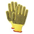 Magid CutMaster 590KVPR Reversible Dotted Knit Kevlar Gloves  Cut Level 4, 12PK 590KVPR-9